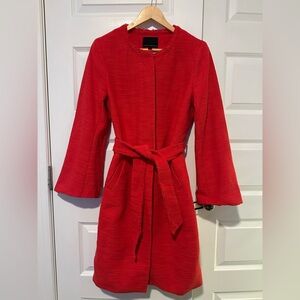 Banana Republic Tailored Red Coat